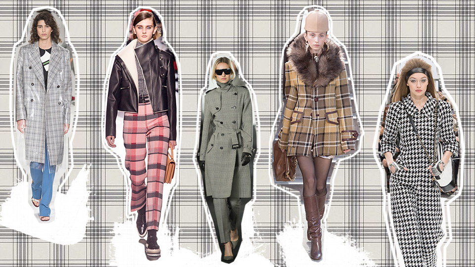 Модный принт: клетка